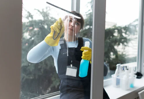 Nettoyage de vitres intérieures et extérieures à Saint-Pierre-d'Albigny